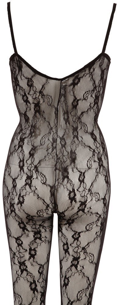 KOMBINEZON CATSUIT SCHWARZ