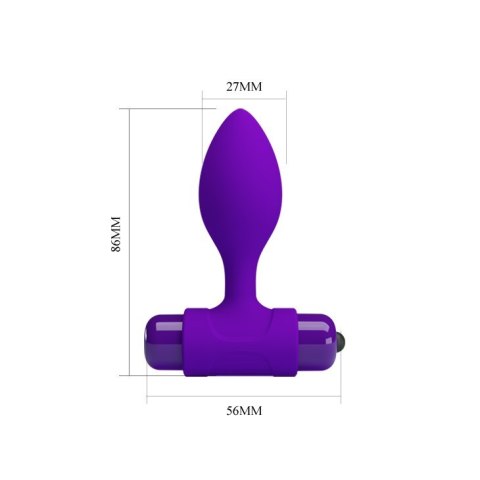 KOREK ANALNY PRETTY LOVE - VIBRA BUT PLUG