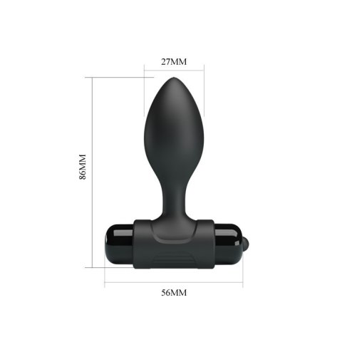 KOREK ANALNY PRETTY LOVE VIBRA BUTT PLUG