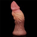 KOREK ANALNY 7.0'' DUAL LAYERED PLATINUM SILICONE PLUG