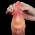KOREK ANALNY 7.0'' DUAL LAYERED PLATINUM SILICONE PLUG