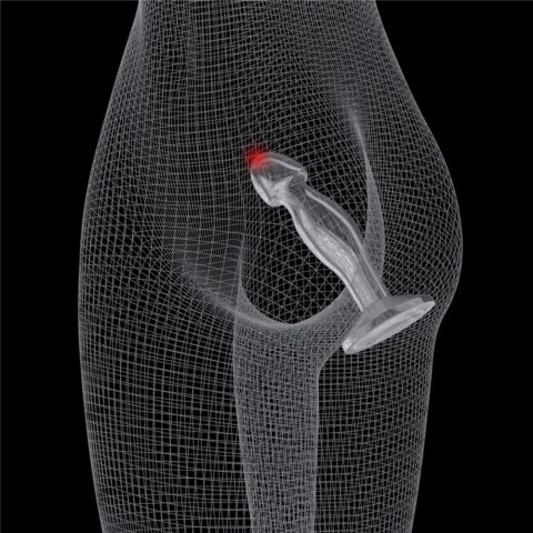 KOREK ANALNY FLAWLESS CLEAR PROSTATE PLUG 6.5''