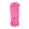 LINA FETISH BONDAGE ROPE 10M RÓŻOWA