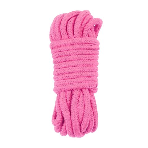 LINA FETISH BONDAGE ROPE 10M RÓŻOWA