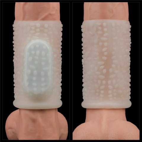 PIERŚCIEŃ NAKŁADKA VIBRATING DRIP KNIGHTS RING (WHITE)