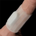PIERŚCIEŃ NAKŁADKA VIBRATING RIDGE KNIGHTS RING (WHITE)