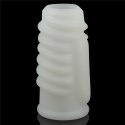 PIERŚCIEŃ NAKŁADKA VIBRATING SPIRAL KNIGHTS RING (WHITE)