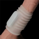 PIERŚCIEŃ NAKŁADKA VIBRATING SPIRAL KNIGHTS RING (WHITE)