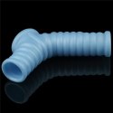PIERŚCIEŃ VIBRATING WAVE KNIGHTS RING WITH SCROTUM SLEEVE