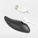 WIBRATOR 9.0'' DUAL LAYERED PLATINUM SILICONE ROTATOR