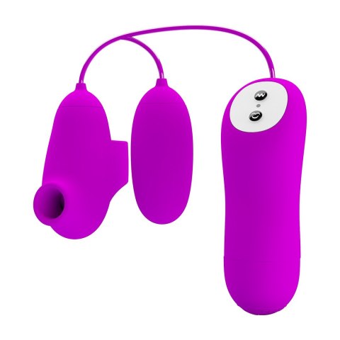 WIBRATOR PRETTY LOVE SUCTION & VIBROBULLETS