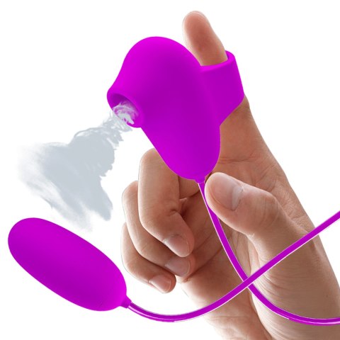 WIBRATOR PRETTY LOVE SUCTION & VIBROBULLETS