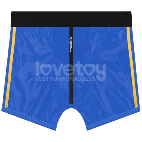 CHIC STRAPON SHORTS (32 35 CALI W PASIE) NIEBIESKI