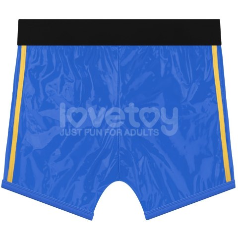 CHIC STRAPON SHORTS (32 35 CALI W PASIE) NIEBIESKI