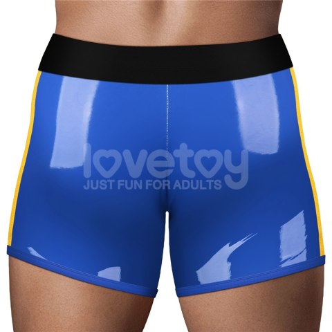CHIC STRAPON SHORTS (36 39 CAI W PASIE) NIEBIESKI