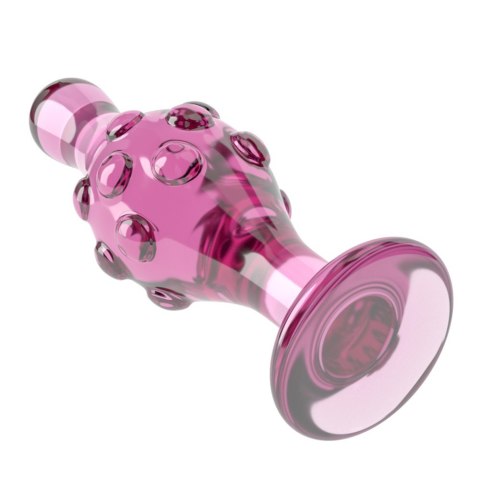 DILDO 4.5" GLASS ROMANCE