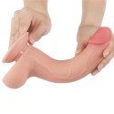 DILDO 8.5'' SLIDING SKIN DUAL LAYER DONG