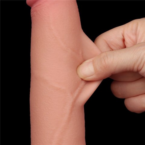 DILDO 8.5'' SLIDING SKIN DUAL LAYER DONG