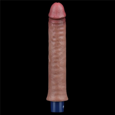 WIBRATOR 9.5" REAL SOFTEE VIBRATING DILDO