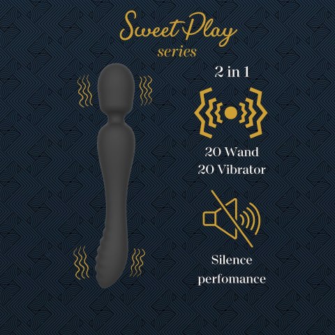 2W1 MASAŻER TYPU WAND ORAZ WIBRATOR PUNKTU G EROSPACE SWEET PLAY A8