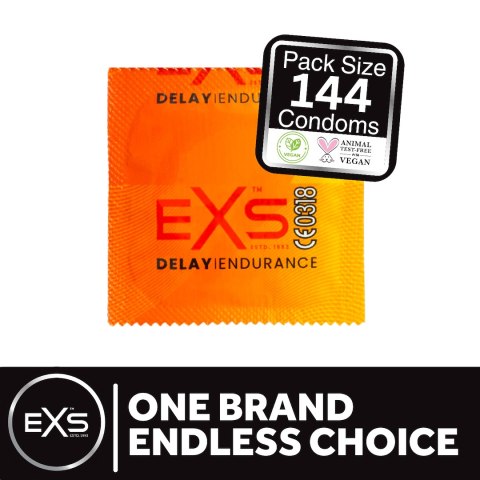 PREZERWATYWY 144 SZT. EXS DELAY