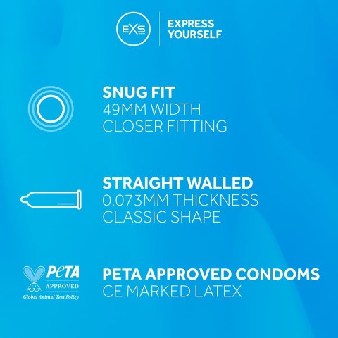 PREZERWATYWY 48 SZT. EXS SNUG FIT