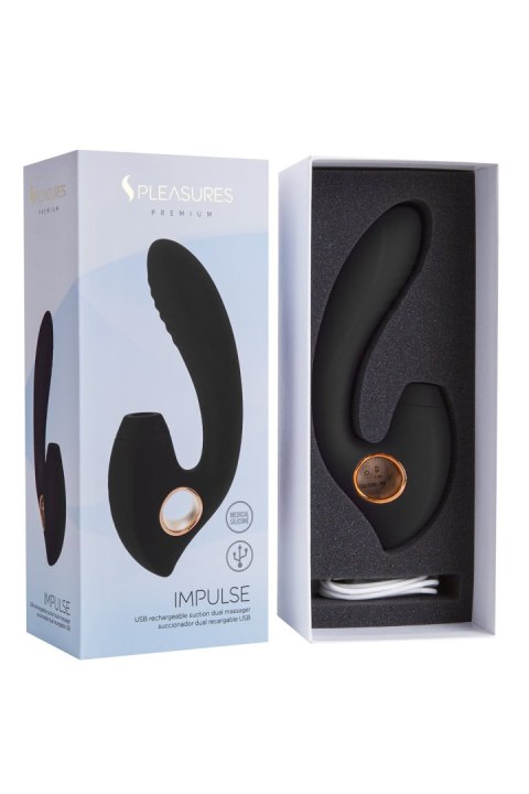 WIBRATOR IMPULSE - BLACK / GOLD