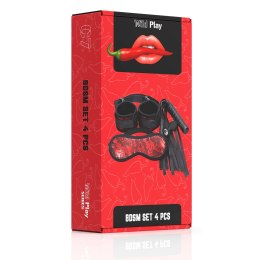 ZESTAW BDSM 4 PRODUKTÓW EROSPACE WILD PLAY C7