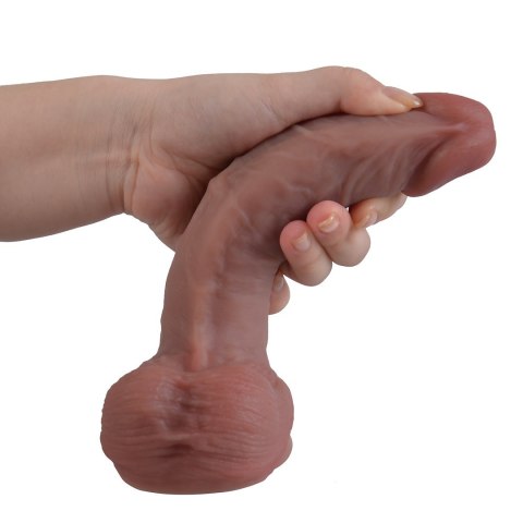 DILDO SILIKONOWE 20.6 CM EROSPACE NATURAL PLAY D2