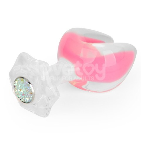 KOREK ANALNY GEMORIA SILICONE BUTT PLUG (GLOW-IN-THE-DARK)
