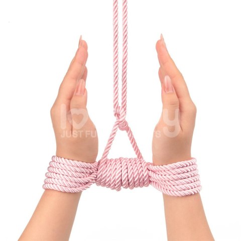 LINA DO KRĘPOWANIA REBELLION ROSE SILKY BONDAGE ROPE