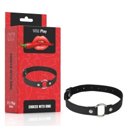 OBROŻA NA SZYJĘ Z METALOWYM PIERŚCIENIEM EROSPACE WILD PLAY C17