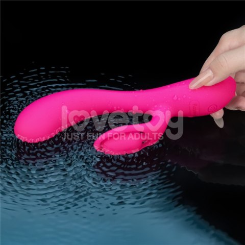 Różowy stymulator łechtaczki i punktu G