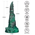 WIBRATOR SAVAGE CHARM DOUBLE-CLAW VIBRATING SILICONE DILDO