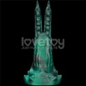 WIBRATOR SAVAGE CHARM DOUBLE-CLAW VIBRATING SILICONE DILDO