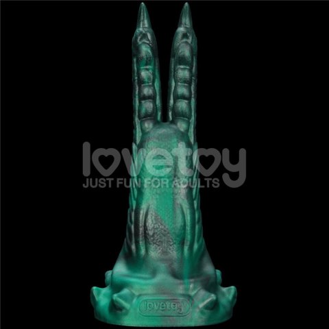 WIBRATOR SAVAGE CHARM DOUBLE-CLAW VIBRATING SILICONE DILDO