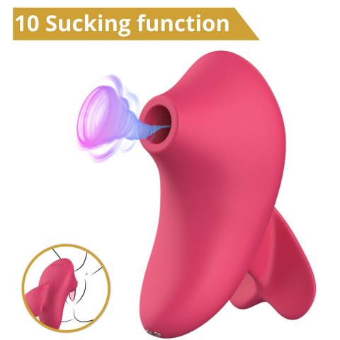 MASAŻER ŁECHTACZKI Z 10 TRYBAMI SSANIA EROSPACE SWEET PLAY A15