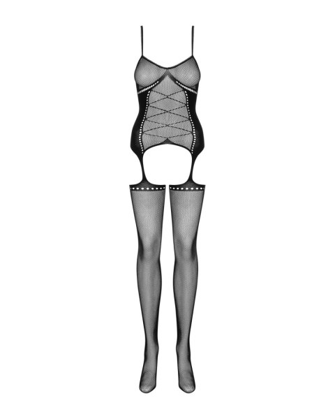 Bodystocking G314 Czarny S/M/L Obsessive