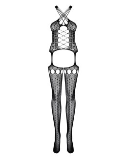 G313 Bodystocking Czarne S/M/L Obsessive