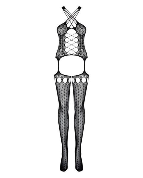G313 Bodystocking Czarne S/M/L Obsessive