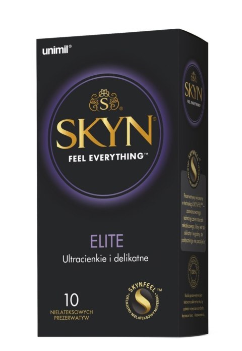 Skyn Elite Prezerwatywy Nielateksowe 10 Szt. Unimil
