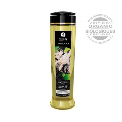 Organiczny Olejek Do Masażu Natural Massage Oil Organica Aroma Free 240 Ml Shunga