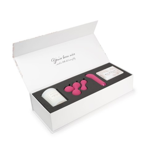 The Naughty And Nice Gift Set - Zestaw Kart I Gadżetów Erotycznych Je Joue