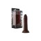 Dildo Model J 16,5 Cm Dong Mahogany Shaft