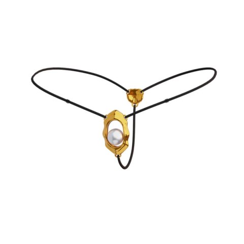 Moist Eyes G-String Clitoral Jewelry With Bead Stimulator UPKO