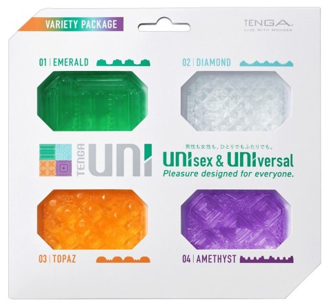 Zestaw Masturbatorów Uni Variety Pack Tenga