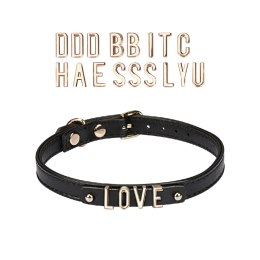 Diy Choker With 21 Removable Letters Liebe Seele