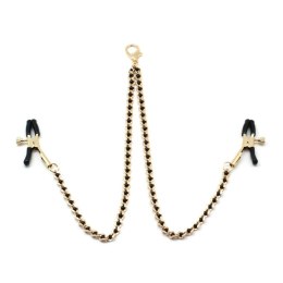 Klamerki Na Sutki Black Beads Chains And Nipple Clamps Liebe Seele