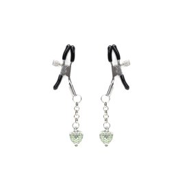 Klamerki Na Sutki Glow-In-Dark Nipple Clamps Liebe Seele zielone