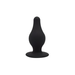Korek Analny Plug Model 2 S 7,5 Cm Black Silexd